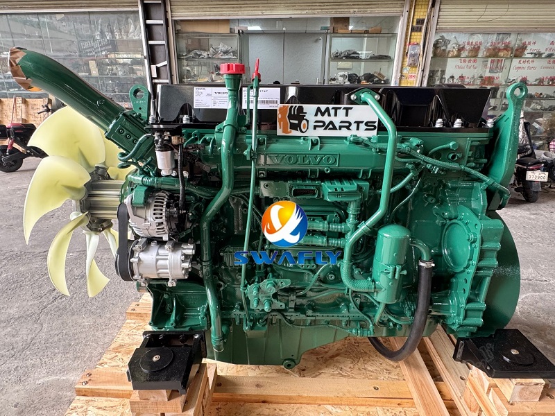 Swafly offre motori Volvo D13F rigenerati di alta qualità per escavatori EC480D