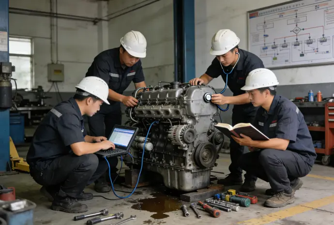 Risoluzione dei problemi di un motore diesel che non si avvia o è difficile da avviare