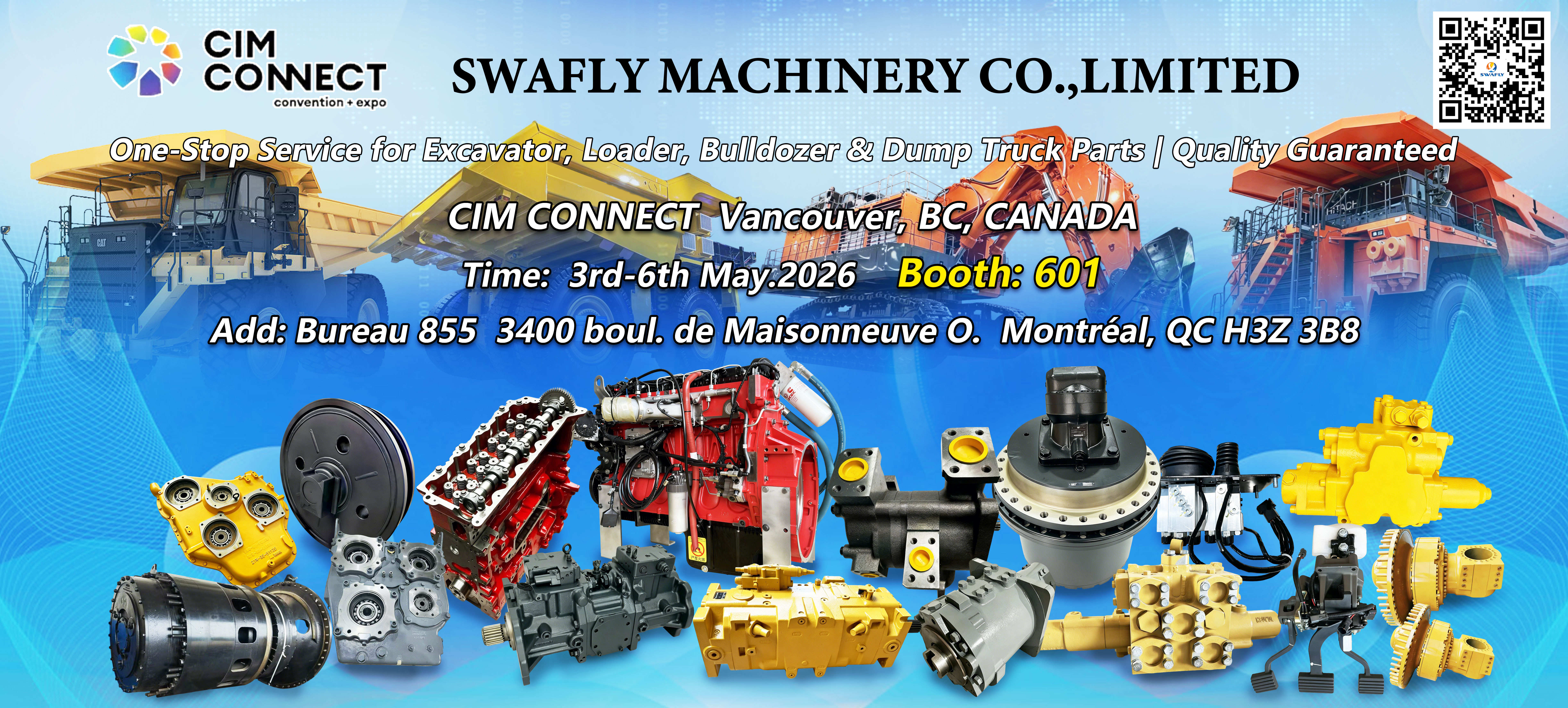 Unisciti a SWAFLY al CIM CONNECT 2026 a Vancouver!