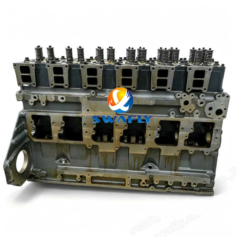 Nuovo gruppo motore Komatsu SAA6D125E-2 a blocco lungo per escavatore PC400 PC450