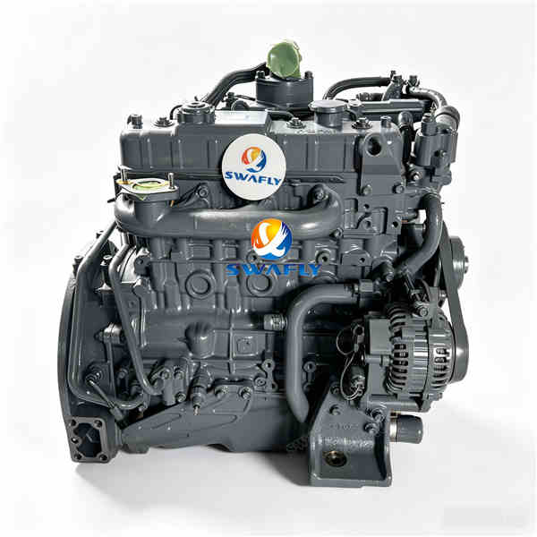 Nuovo motore diesel originale 4JG1 ISUZU per escavatore